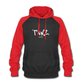 TANZ - Unisex Baseball Hoodie - Druck weiß vorne