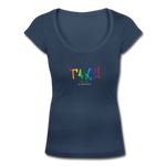 TANZ - by cgnfuchur.de - Pride-Edition Frauen T-Shirt mit U-Ausschnitt - Navy
