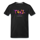 TANZ - by cgnfuchur.de - Batik - Unisex Premium T-Shirt - Schwarz