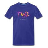 TANZ - by cgnfuchur.de - Batik - Unisex Premium T-Shirt - Königsblau