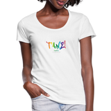TANZ - by cgnfuchur.de - Pride-Edition Frauen T-Shirt mit U-Ausschnitt - Weiß