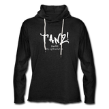 TANZ - Leichtes Kapuzensweatshirt Unisex - Aufdruck weiß vorne - Anthrazit