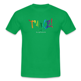 TANZ - Pride - Männer T-Shirt - kräftige Farbtöne - Aufdruck vorne - regenbogenfarben - Kelly Green