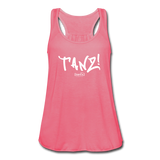 TANZ - Federleichtes Frauen Tank Top - in verschiedenen Farben - Schriftzug in weiß - Neonpink