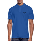 TANZ! by cgnfuchur.de - Männer Poloshirt - verschiedene Farben - Aufdruck schwarz vorne links (klein) und Ärmel (links klein) - Royalblau