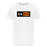 fckch - by cgnfuchur.de - UNISEX - Premium-T-Shirt - white