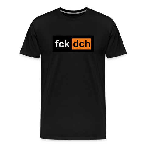 fckch - by cgnfuchur.de - UNISEX - Premium-T-Shirt - Schwarz