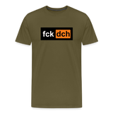 fckch - by cgnfuchur.de - UNISEX - Premium-T-Shirt - Khaki