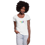 TANZ - by cgnfuchur.de - Pride-Edition Frauen T-Shirt mit U-Ausschnitt - Weiß