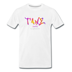 TANZ - by cgnfuchur.de - Batik - Unisex Premium T-Shirt - Weiß