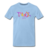 TANZ - by cgnfuchur.de - Batik - Unisex Premium T-Shirt - Sky