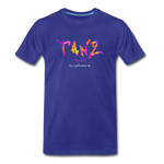 TANZ - by cgnfuchur.de - Batik - Unisex Premium T-Shirt - Königsblau