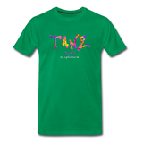 TANZ - by cgnfuchur.de - Batik - Unisex Premium T-Shirt - Kelly Green