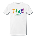 TANZ - by cgnfuchur.de - Pride-Edition - Unisex Premium T-Shirt - Weiß