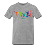 TANZ - by cgnfuchur.de - Pride-Edition - Unisex Premium T-Shirt - Grau meliert