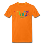 TANZ - by cgnfuchur.de - Pride-Edition - Unisex Premium T-Shirt - Orange