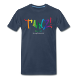 TANZ - by cgnfuchur.de - Pride-Edition - Unisex Premium T-Shirt - Navy