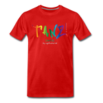 TANZ - by cgnfuchur.de - Pride-Edition - Unisex Premium T-Shirt - Rot