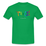 TANZ - Pride - Männer T-Shirt - kräftige Farbtöne - Aufdruck vorne - regenbogenfarben - Kelly Green
