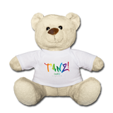 TANZ - Pride - Teddy - weißes T-Shirt mit Aufdruck vorne regenbogenfarben - Weiß