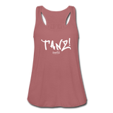 TANZ - Federleichtes Frauen Tank Top - in verschiedenen Farben - Schriftzug in weiß - Vintage Rosa