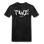 TANZ - by cgnfuchur.de - weißer Aufdruck - Unisex Premium T-Shirt - Anthrazit