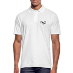 TANZ! by cgnfuchur.de - Männer Poloshirt - verschiedene Farben - Aufdruck schwarz vorne links (klein) und Ärmel (links klein) - Weiß