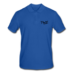 TANZ! by cgnfuchur.de - Männer Poloshirt - verschiedene Farben - Aufdruck schwarz vorne links (klein) und Ärmel (links klein) - Royalblau