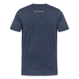 fckch - by cgnfuchur.de - UNISEX - Premium-T-Shirt - Blau meliert